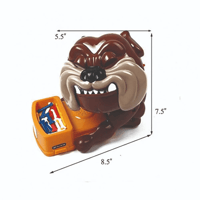 لعبة الكلب يعض للاطفال لون بني