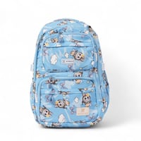 مجموعة شنطة ظهر مدرسية 5 في 1 بتصميم لابوبو لون از...