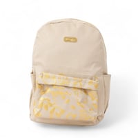 مجموعة شنطة ظهر مدرسية 4 في 1 بوز لون ذهبي