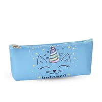 مقلمية بتصميم يونيكورن باللون الازرق الفاتح