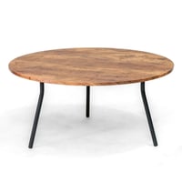 طقم طاولات كنب بتصميم فاخر خشب ام دي اف لون بني مح...