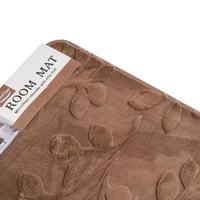 دعاسة حمام بتصميم راقي باللون البني