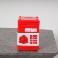 حصالة نقود برقم سري لون احمر