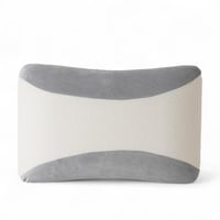 وسادة من الميموري فوم لون ابيض مقاس 40x60 سم