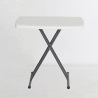 طاولة طعام متعدده الأستخدامات قابله للطي لون أبيض...