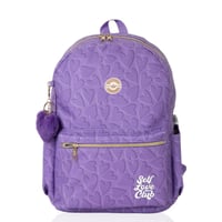 مجموعة شنطة ظهر مدرسية تولي 4 في 1 بتصميم قلوب لون...