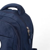 شنطة ظهر مدرسية تولي بتصميم مميز لون ازرق