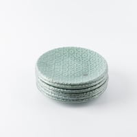 طقم تقديم الكيك 9 قطع بتصميم انيق من روزيت لون ازر...