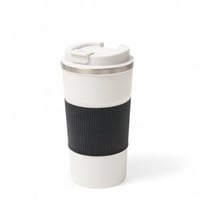 كوب حافظ الحراره / أبيض