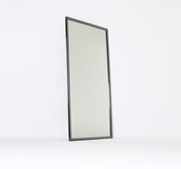 مرايا جدارية بتصميم مميز لون أسود -140x70 سم