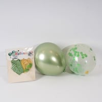 بلونات أخضر لتزين الحفلات و أعياد الميلاد 8 حبة