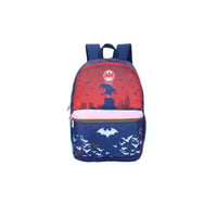 شنطة ظهر مدرسية مع مقلمة بتصميم الرجل الوطواط لون...