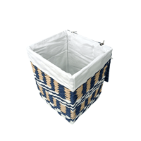 طقم سلال خزفيه للتنظيم والتخزين – 3 قطع