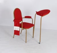 كرسي صلاة مريح مع حامل مصحف متحرك بتنجيد فاخر بالل...