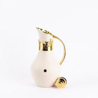 ترمس للشاي والقهوة بتصميم مميز من اثير باللون البي...