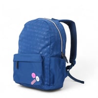 مجموعة شنطة ظهر مدرسية 4 في 1 بتصميم مميز لون ازرق