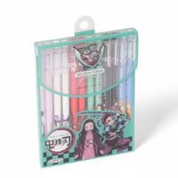 مجموعة أقلام حبر قابلة للمسح – تصميم انيمي، 12 قطع...