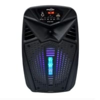 مكبر صوت مع مايكروفون لاسيلكي و ريموت تحكم 6.5 بوص...