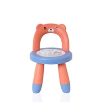 كرسي أطفال بتصميم كرتوني باللون بني x أزرق مقاس 45...