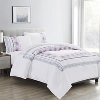 مفرش سرير مايكروفايبر متعدد الألوان مقاس 260x240 س...