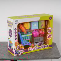 لعبة عربة التسوق بالوان متعددة