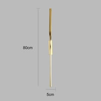 اضاءة جداريه مفرد ب3 اضاءات متغيرة لون ذهبي