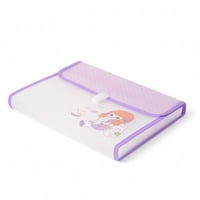 ملف شنطة جيوب بتصميم بناتي لون بنفسجي مقاس 25 × 30...