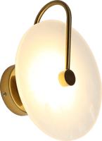 إضاءة حائط مفرد ب3 اضاءات متغيرة لون ذهبي