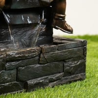 نافورة مياة بتصميم أطفال صغار مقاس 90x40x28 سم