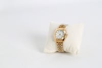 ساعة يد كاجوال للنساء من لانزا لون ذهبي