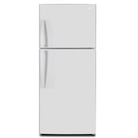 ثلاجة سوبر كلاسيك مع فريزير بسعة 410 لتر باللون ال...