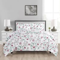 مفرش سرير مايكروفايبر متعدد الألوان مقاس 190x240 س...