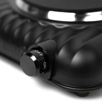 موقد كهربائي من ريبون قوة 1000 واط - لون أسود