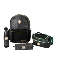 مجموعة شنطة ظهر مدرسية تولي 4 في 1 بتصميم مميز لون...