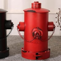 سلة مهملات شكل طرمبة اطفاء حديد50*28سم