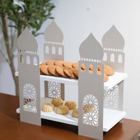 ستاند تقديم رمضاني باللون البيج – دورين