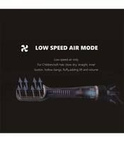 فرشاة تصفيف الشعر 2 في 1 من ريبون لون اسود و ذهبي...