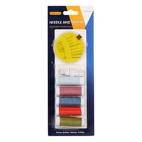 مجموعة خياطة أساسية مكونه من مقص و إبر خياطة و خيو...