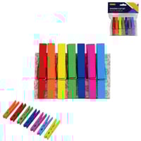 مشابك خشب كبيرة للديكور بالوان متعددة