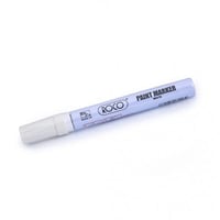 قلم بويا أبيض برأس مشطوف من روكو