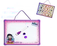 سبورة تعليمية ذات وجهين للأطفال بتصميم لولا لون زه...