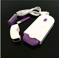 ماكينة إزالة الشعر بالليزر بدون ألم باللون الابيض