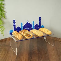 استاند تقديم اكريلك بتصميم علي الطراز الاسلامي لون...