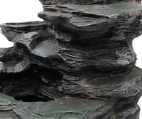 نافورة مياة ريزين مصممة على شكل صخري مقاس 50×53 سم