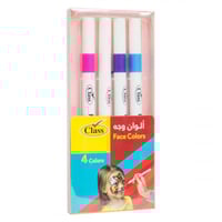 اقلام رسم على الوجه كلاس- 4 الوان