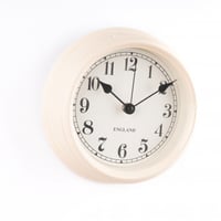 ساعة حائط بتصميم عصري معدن باللون الوردي مقاس 20x2...