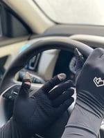 قفازات قيادة - لون اسود