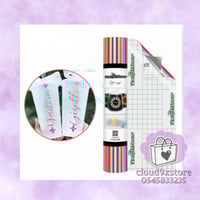 فينيل أسطح هولوجرافيك لامع روز جولد Teckwrap