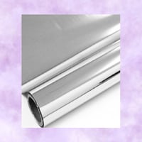 فويل حراري فضي 5 اوراق