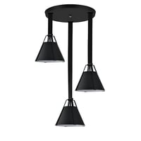 نجفة مودرن ستايل اوروبي مخروطي ثلاثي